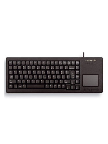 Клавиатура Cherry XS Touchpad, Plug & Play, тъчпад, черна, USB