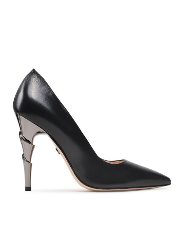 Обувки на ток Solo Femme 14415-32-A19/E45-04-00 Черен
