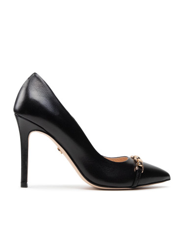 Обувки на ток Solo Femme 34319-32-A19/E45-04-00 Черен