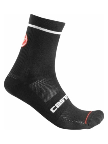 Castelli Entrata 9 Sock Black L/XL Чорапи за колоездене