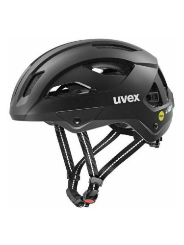 UVEX City Stride Mips Hiplok Black Matt 59-61 Каска за велосипед