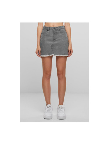 Women's mini denim skirt UC - grey