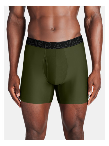 Under Armour M UA Perf Tech 6in Green Men's Boxer Shorts