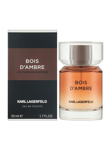 Karl Lagerfeld Les Parfums Matieres Bois d'Ambre EDT Тоалетна вода за мъже 50 ml 