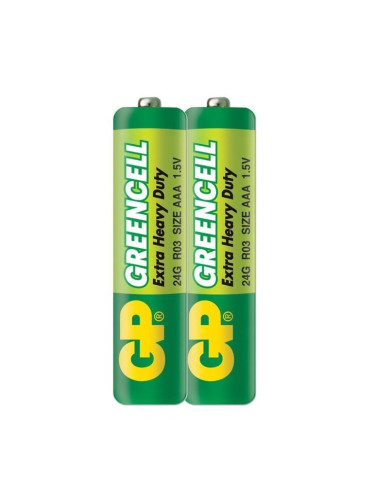 Батерия цинкова, GP, BM-24G-S2, AAA, R03, 1.5V, 2 бр