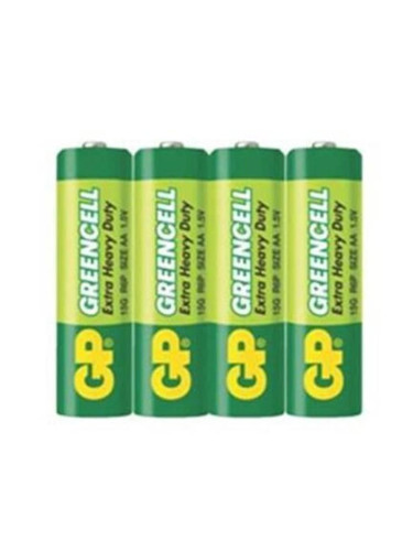 Батерия цинкова, GP, R6 GREENCELL, AA, R6, 1.5V, 4бр