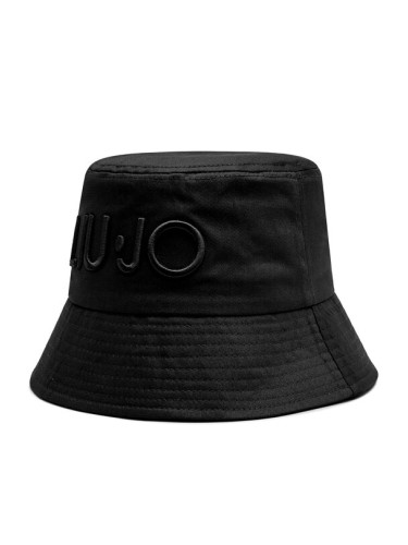 Liu Jo Капела Cloche Con Logo Bucket 2A4030 T0300 Черен