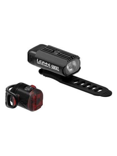 Lezyne Hecto Drive 500XL / Femto USB Black Front 500 lm / Rear 5 lm Велосипедна лампа
