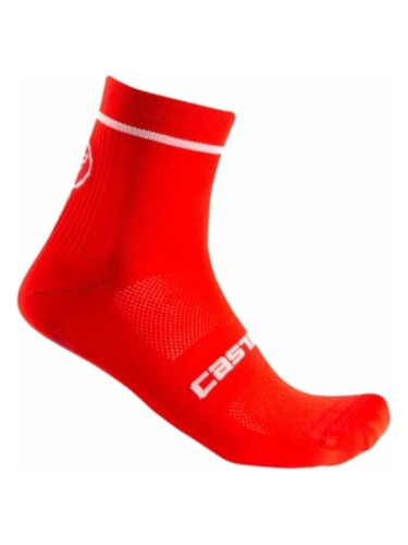 Castelli Entrata 9 Sock Red S/M Чорапи за колоездене