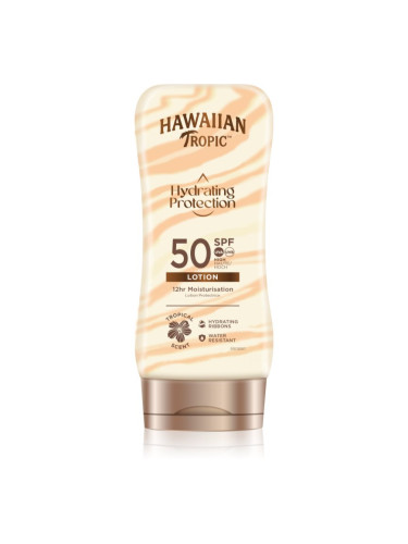 Hawaiian Tropic Hydrating Protection Lotion слънцезащитен крем за тяло SPF 50 180 мл.