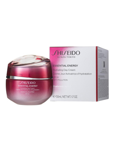 Shiseido Essential Energy Hydrating Day Cream SPF20 Дълбоко хидратиращ крем за лице