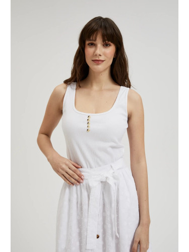 Marisse Women's Blouse L-Ts-4389 White