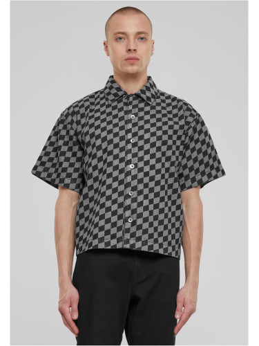 Men's shirt with print - black