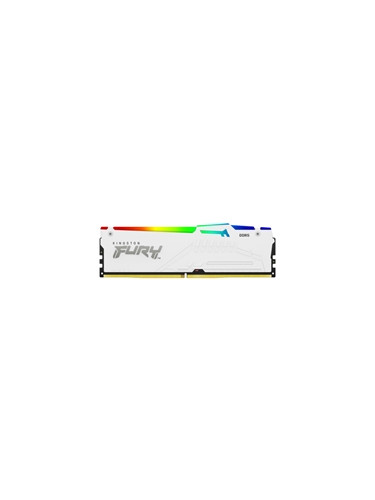 Kingston 32GB 6000MT/s DDR5 CL36 DIMM (Kit of 2) FURY Beast White RGB 
