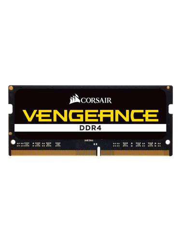 Corsair DDR4, 3200MHz 16GB 1x16GB SODIMM, Unbuffered, 22-22-22-53, Bla
