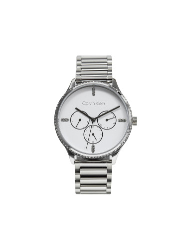 Часовник Calvin Klein Dress 25200373 Silver/White