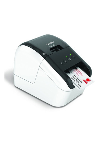 Етикетен принтер Brother QL-800, директен термопечат, макс. ширина на етикета 62mm, USB