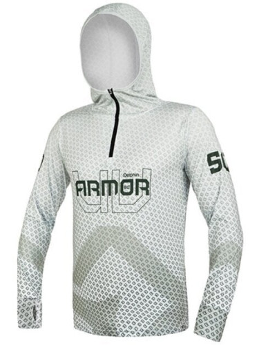 Delphin Тениска Hooded Sweatshirt UV ARMOR 50+ Neon L