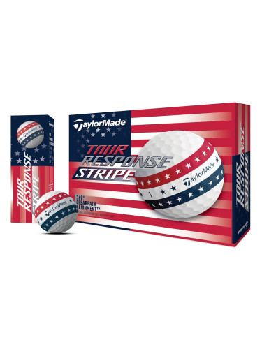 TaylorMade Tour Response Stripe Golf Balls USA
