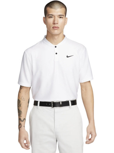 Nike Dri-Fit Victory Texture Mens Polo White/Black M
