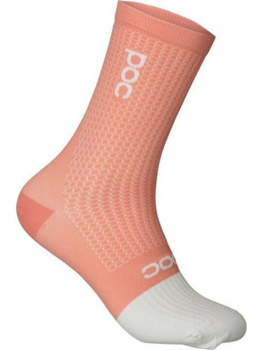 POC Flair Sock Mid Rock Salt/Hydrogen White S Чорапи за колоездене