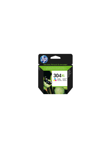 HP 304XL original Tri-color Ink cartridge N9K07AE UUS