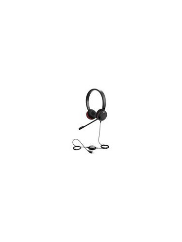 JABRA Evolve 30 II UC stereo Headset on-ear wired 3.5 mm jack