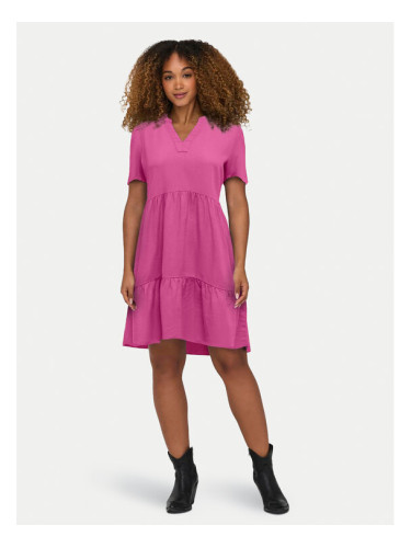 ONLY Лятна рокля Tiri-Caro 15310970 Розов Regular Fit