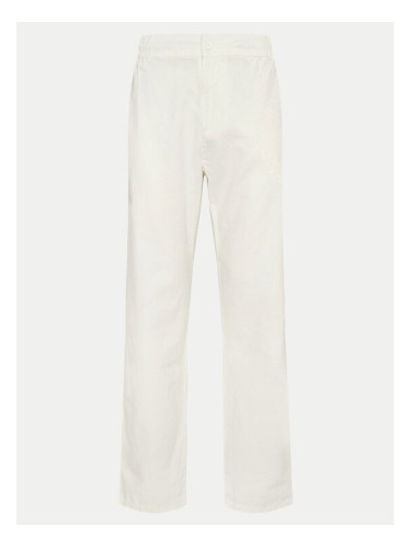 Blend Текстилни панталони 20716614 Бял Straight Fit