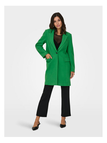 ONLY Преходно палто Nancy 15292832 Зелен Regular Fit