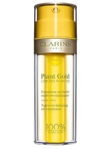 Clarins Plant Gold Nutri-Revitalizing Oil Emulsion Ревитализираща маслена емулсия за лице без опаковка