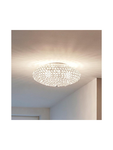 Eglo 95284 - Кристална Лампа за таван CLEMENTE 2xE27/60W/230V