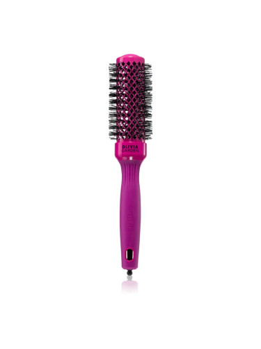 Olivia Garden Expert Shine Hot Pink четка за издухване за дълга коса 1 бр.