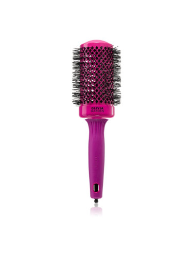 Olivia Garden Expert Shine Hot Pink четка за издухване за дълга коса 1 бр.