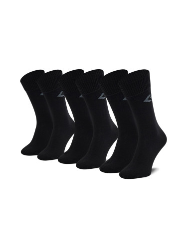 Комплект 3 чифта дълги чорапи мъжки Converse E745B-3010 r.39-42 Черен