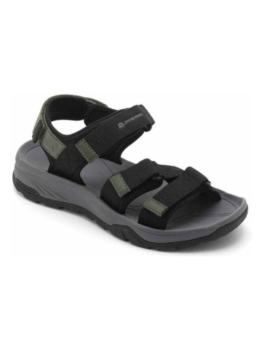 ALPINE PRO RIPOL Мъжки сандали, черно, размер