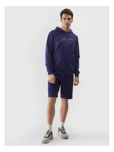 Men's 4F Sweat Shorts - Navy Blue