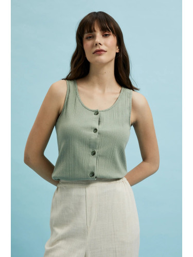 Marisse Women's Blouse L-Ts-4379 Olive