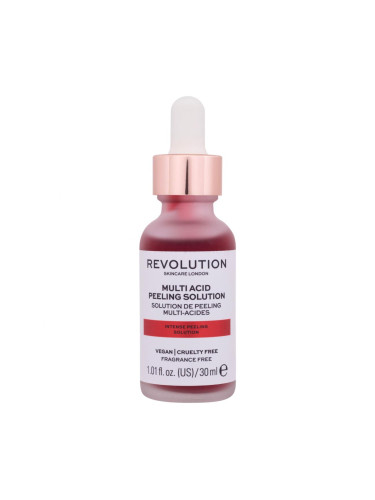 Revolution Skincare Multi Acid Intense Peeling Solution Ексфолиант за жени 30 ml