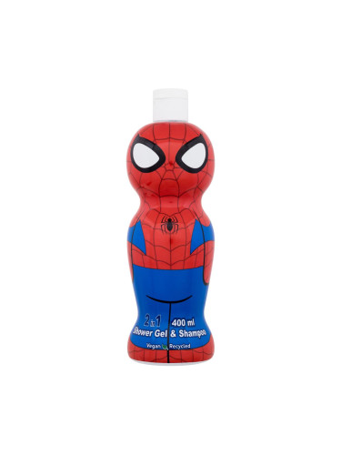 Marvel Spiderman 2in1 Shower Gel & Shampoo Душ гел за деца 400 ml