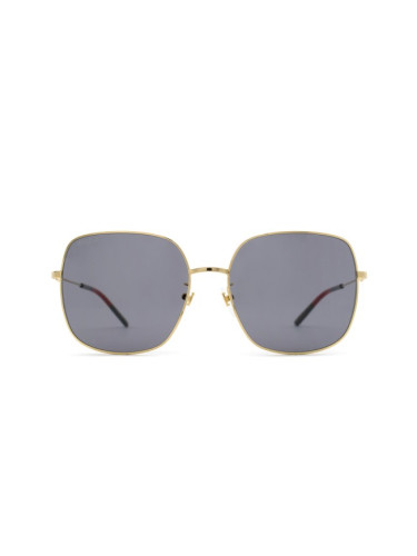 Gucci Gg1195Sk 003 59 - квадратна слънчеви очила, unisex, златни