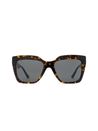 Versace 0VE 4418 108/87 56 - квадратна слънчеви очила, дамски, кафяви