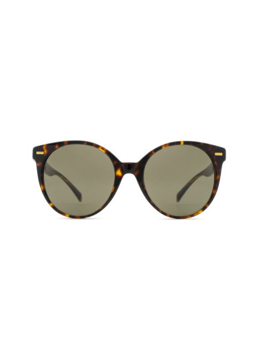 Versace 0VE 4442 108/3 55 - кръгла слънчеви очила, дамски, кафяви