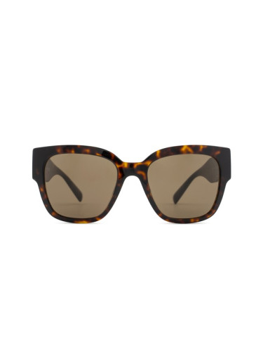 Versace 0VE 4437U 108/73 54 - квадратна слънчеви очила, дамски, кафяви