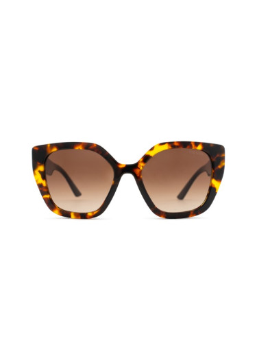 Prada 0PR 24Xs Vau6S1 52 - квадратна слънчеви очила, дамски, кафяви