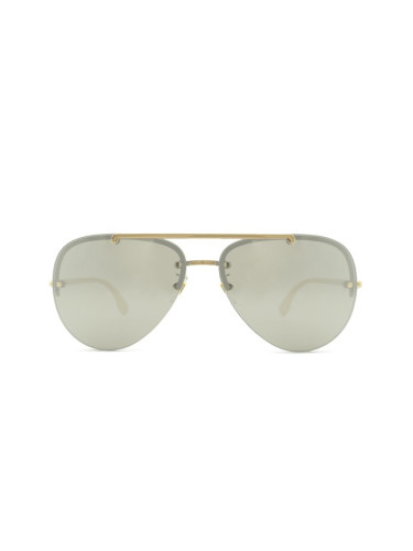 Versace 0VE 2231 12526G 60 - pilot слънчеви очила, дамски, златни, огледални