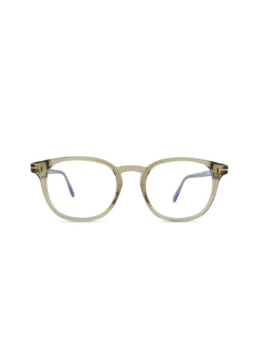 Tom Ford Ft5819-B 057 - диоптрични очила, квадратна, unisex, кафяви