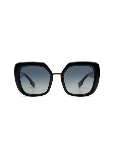 Burberry Charlotte 0Be4315 3001T3 53 - квадратна слънчеви очила, дамски, черни, поляризирани