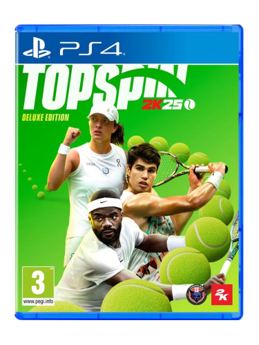 Игра TopSpin 2K25 - Deluxe Edition за PlayStation 4