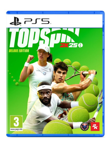 Игра TopSpin 2K25 - Deluxe Edition за PlayStation 5